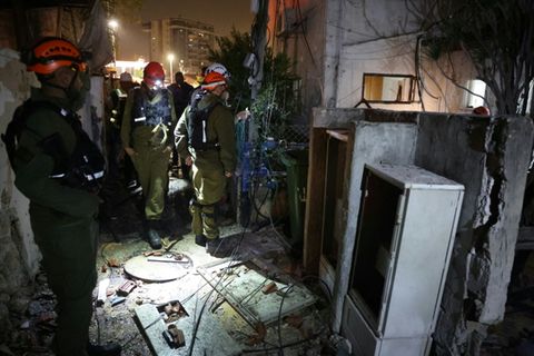 Zielort eines iranischen Angriffs in Israel