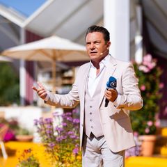 Mross moderiert die Sendung seit 2005. (Archivbild). Foto: Philipp von Ditfurth/dpa