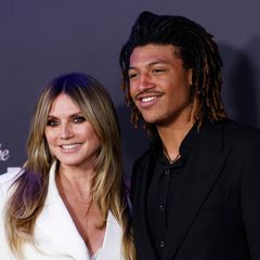 Heidi Klum und ihr Sohn Henry