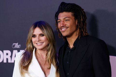 Heidi Klum und ihr Sohn Henry