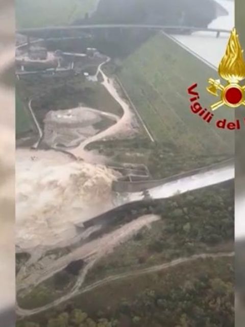 Luftbilder zeigen Ausmaß der Überschwemmungen in Italien