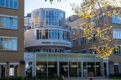 Gebäude von außen: Das Emil von Behring-Klinikum im Berliner Stadtteil Zehlendorf