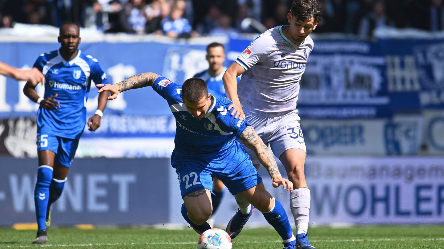 2. Fußball-Bundesliga: 4:1 gegen Bochum: Magdeburg verlässt Abstiegszone