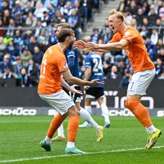 Da war Darmstadt noch Zweitliga-Tabellenführer. Foto: Ulrich Hufnagel/dpa