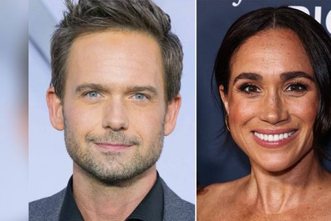 In "Suits" spielten sie ein Liebespaar: Patrick J. Adams und die heutige Herzogin Meghan.