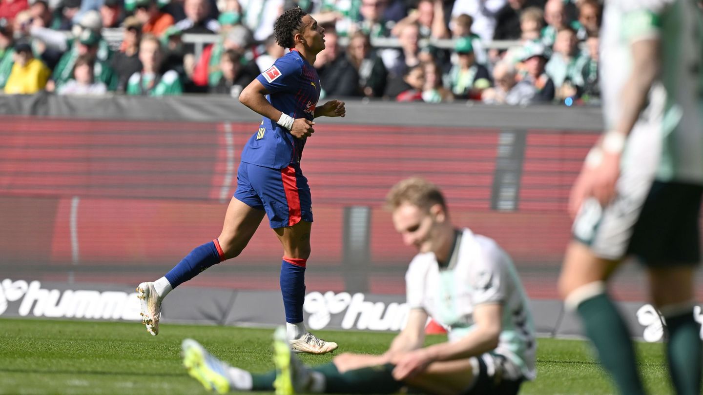 Fußball-Bundesliga: Leipzig siegt bei Werner-Rückkehr ins Weserstadion