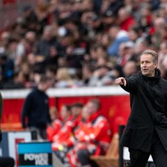 Will mit Bayer Leverkusen im Saisonendspurt die Champions League klar machen: Trainer Kasper Hjulmand. Foto: Fabian Strauch/dpa