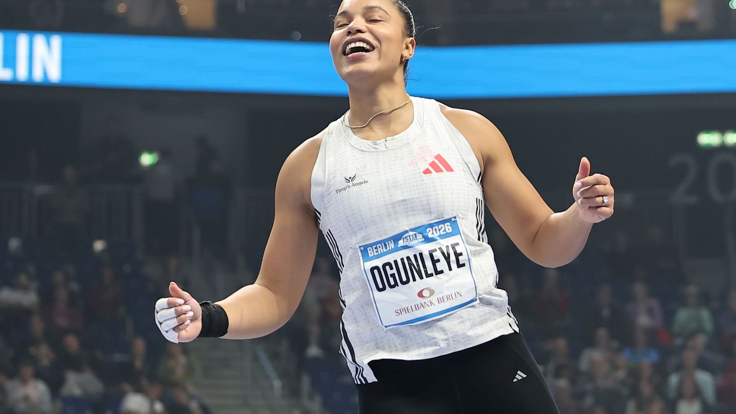 Kugelstoß-Olympiasiegerin Yemisi Ogunleye hat geheiratet. (Archivbild) Foto: Andreas Gora/dpa