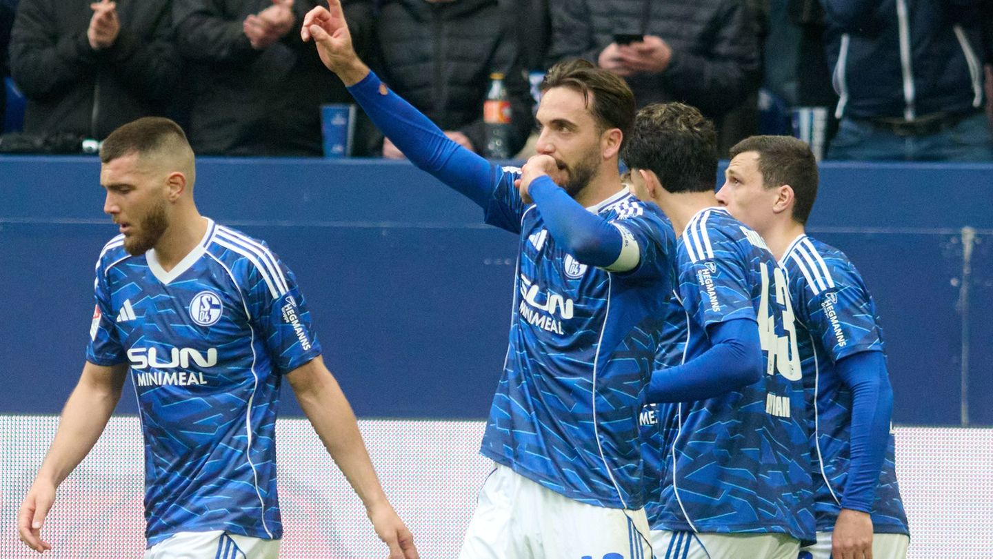 2. Fußball-Bundesliga: Sieg auch ohne Dzeko und Katic: Schalke hält Tabellenführung