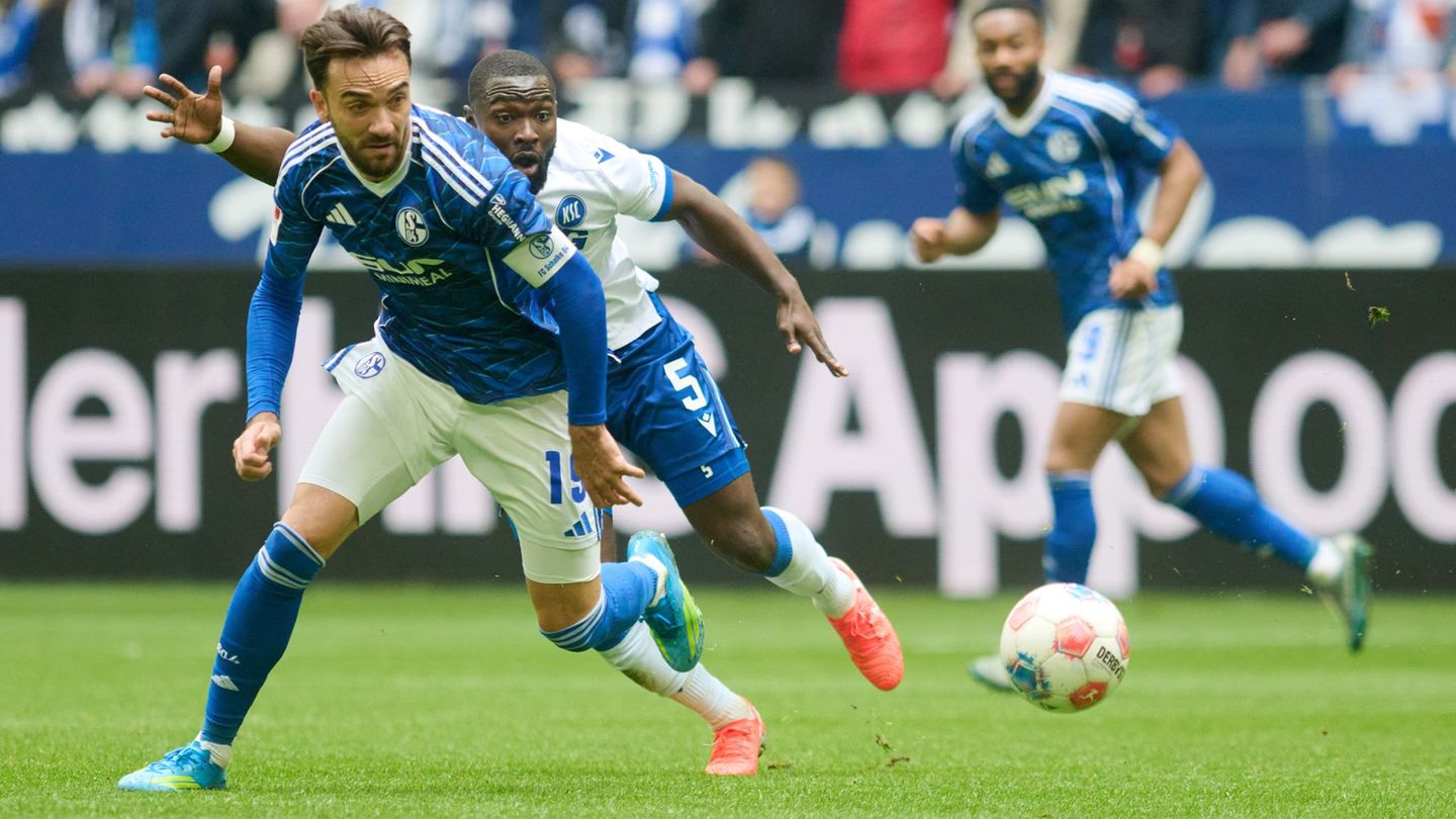 Kenan Karaman erzielte gegen den KSC sein zwölftes Saisontor. Foto: Bernd Thissen/dpa