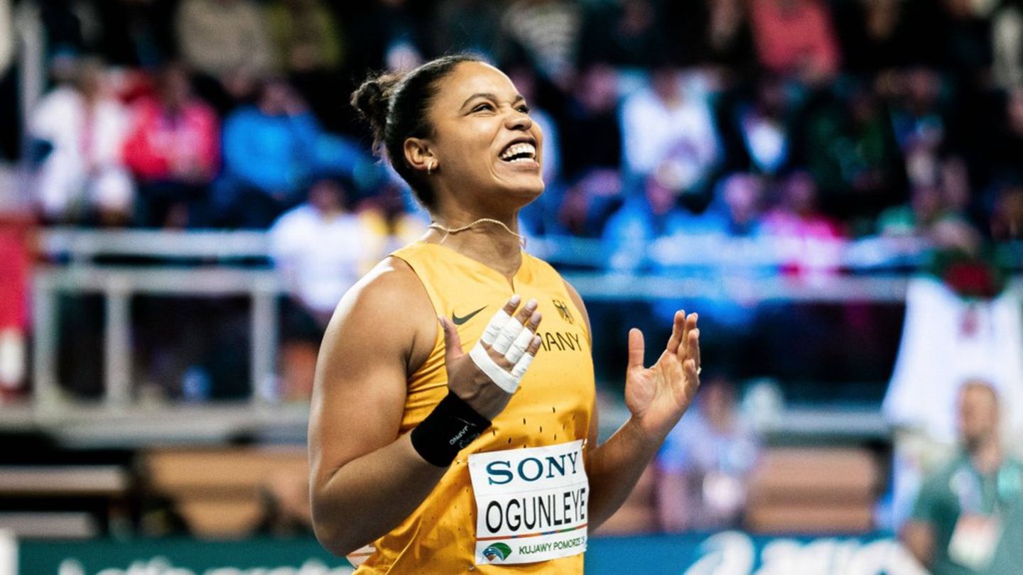 Yemisi Ogunleye: Kugelstoß-Olympiasiegerin heiratet NFL-Star