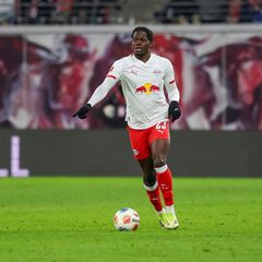 Castello Lukeba fehlt RB Leipzig vorerst wegen einer Verletzung. (Archivbild) Foto: Jan Woitas/dpa