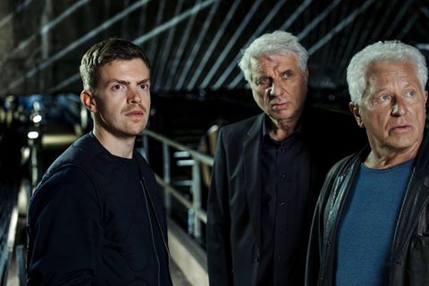 "Tatort: Unvergänglich (2/2)": Kalli Hammermann (Ferdinand Hofer, l.), Franz Leitmayr (Udo Wachtveitl, m.) und Ivo Batic (Miro