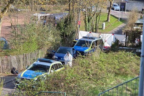 Die Sackgasse führt zu einer Treppe. Foto: Kevin Schößler/dpa