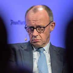 Friedrich Merz auf einem Kongress
