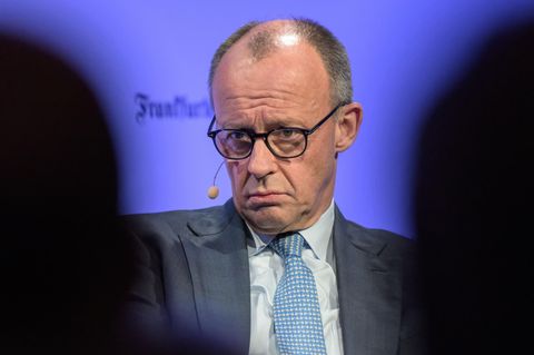 Friedrich Merz auf einem Kongress