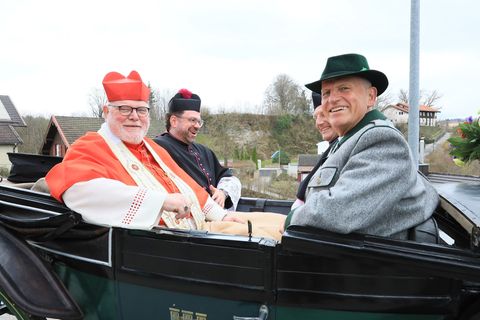 Als Ehrengast war dieses Jahr Kardinal Reinhard Marx dabei. Foto: Axel Effner/dpa
