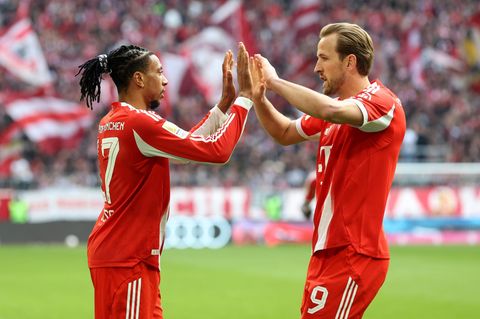 Vor FC Bayern vs. Real Madrid: Michael Olise und Harry Kane