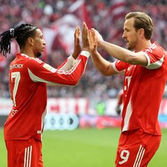 Vor FC Bayern vs. Real Madrid: Michael Olise und Harry Kane