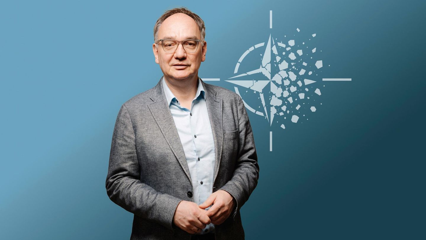 Illustration: Nico Fried und ein Kompass