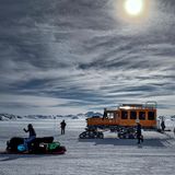 Kettenfahrzeuge in der Arktis