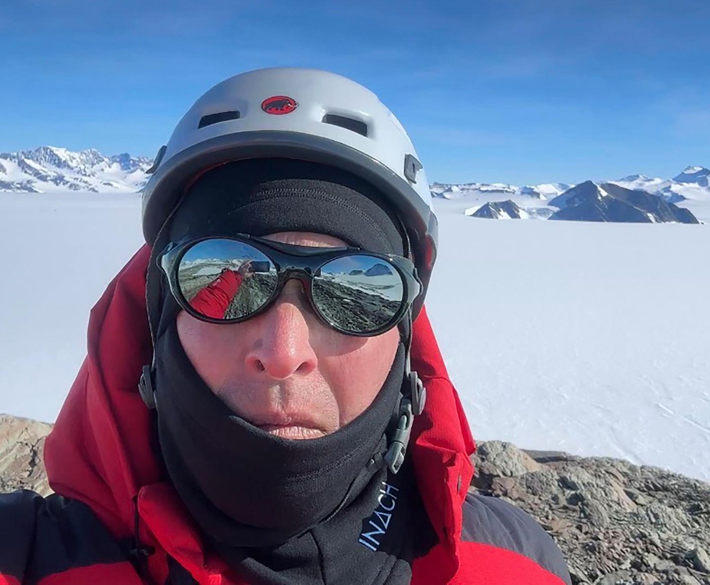 Selfie des Fotografen James Whitlow Delano in der Antarktis