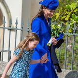 Prinzessin Kate und Tochter Charlotte beim Ostergottesdienst 2023