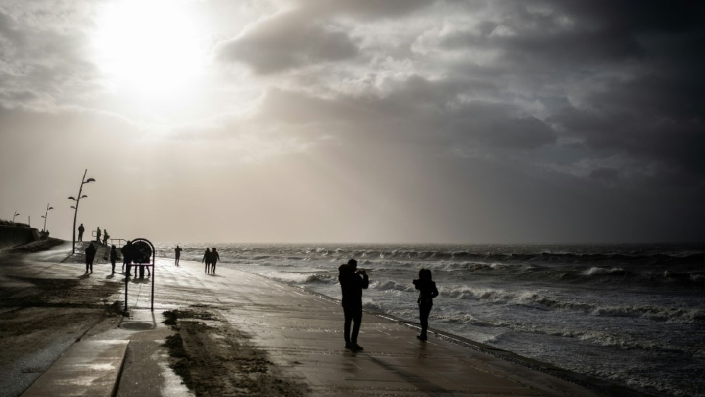 Auf der Nordseeinsel Borkum