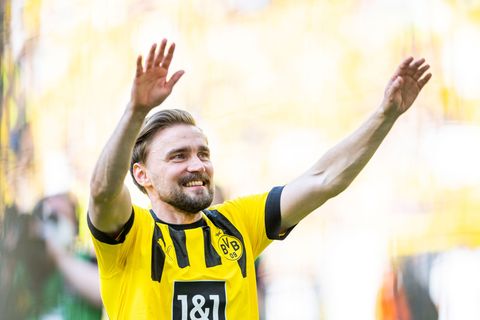 Marcel Schmelzer wird zum zweiten Mal Vater. (Archivbild) Foto: David Inderlied/dpa