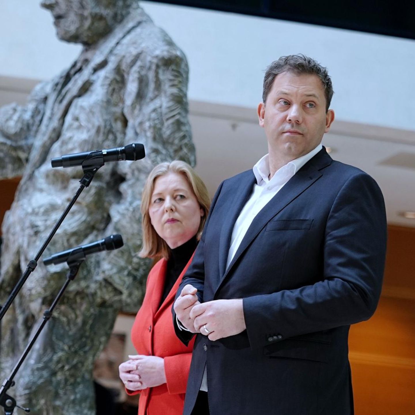 Bärbel Bas und Lars Klingbeil