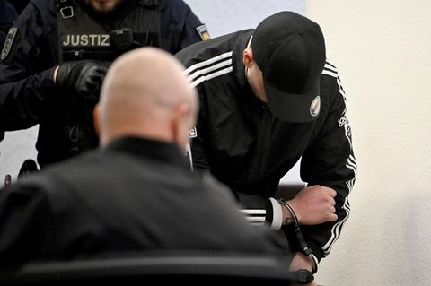 Einer der angeklagten im Falle eines illegalen Autorennens in Ludwigsburg / Raser-Prozess