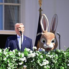 Trumps Rede im Weißen Haus beim traditionellen Ostereierrollen