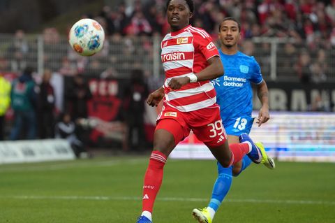 Derrick Köhn will mit Union Berlin in Heidenheim einen Schritt in Richtung Klassenerhalt machen. (Archivbild) Foto: Soeren Stach