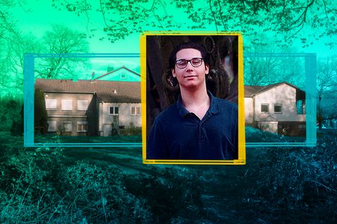 Eine Montage mit Tatort und Opfer zum Fall in Castrop-Rauxel