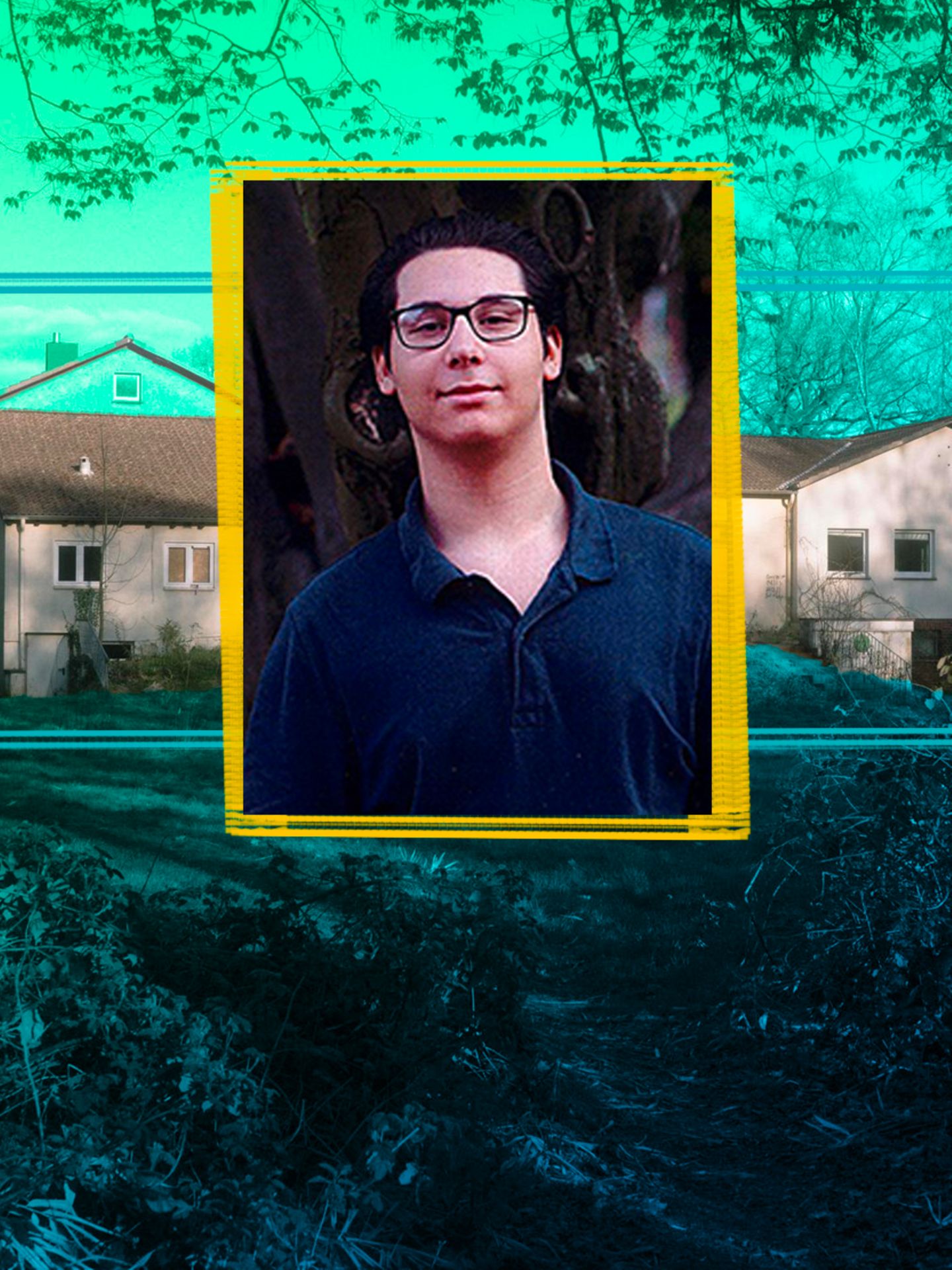 Eine Montage mit Tatort und Opfer zum Fall in Castrop-Rauxel