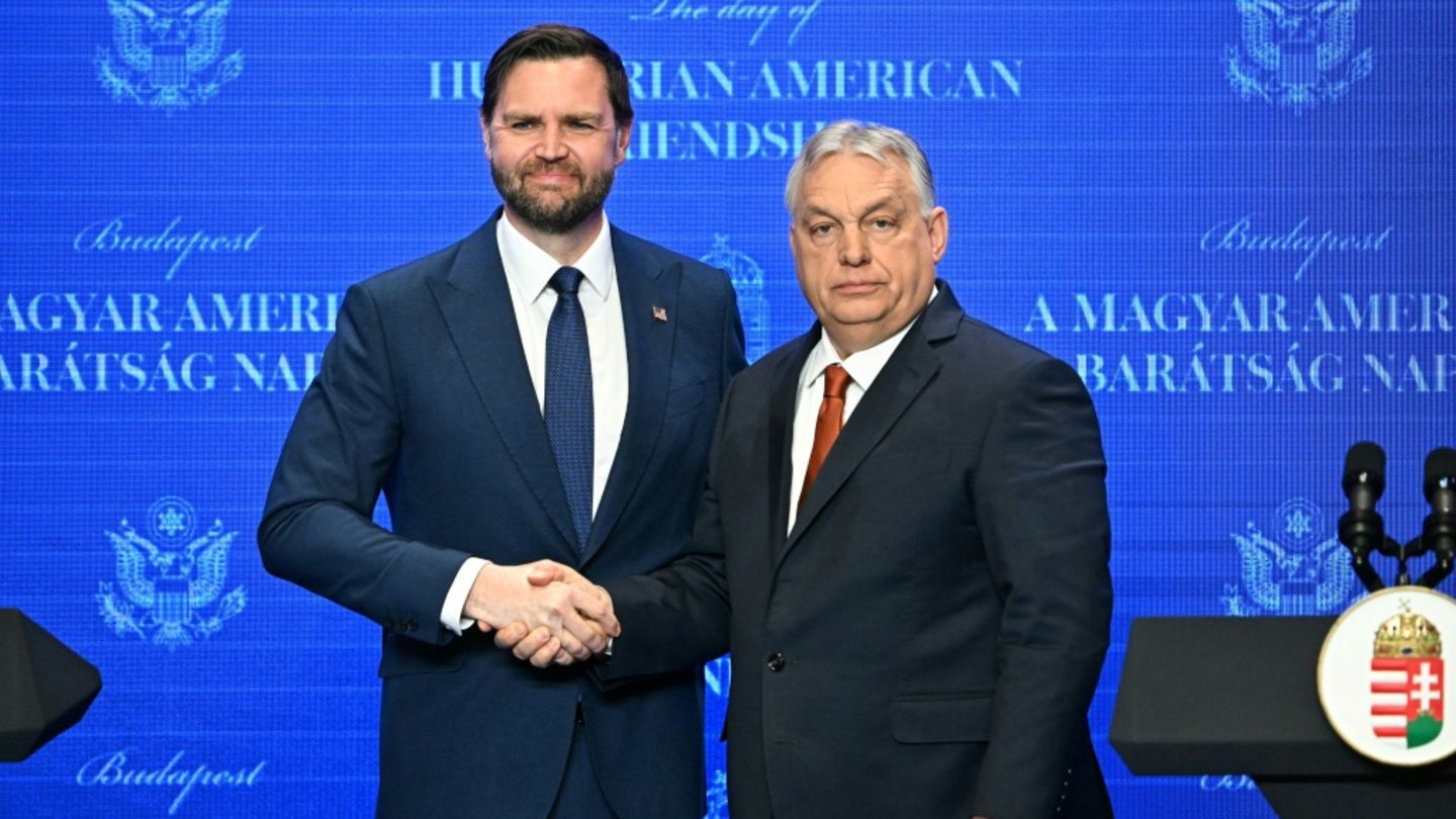 Schützenhilfe aus Washington: US-Vize Vance besucht Orban kurz vor Ungarn-Wahl