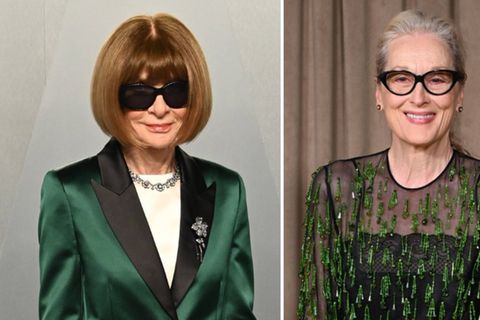 Anna Wintour (l.) und Meryl Streep sind gemeinsam auf dem Cover der Mai-Ausgabe der "Vogue".