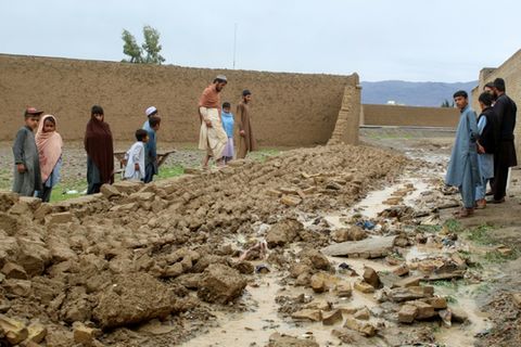 Überschwemmung in Pakistan