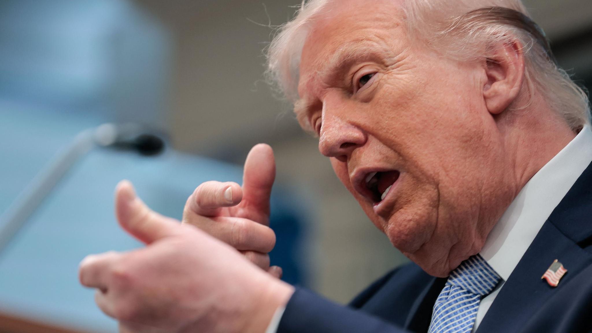 Kriegspräsident ohne Ziel: Donald Trump