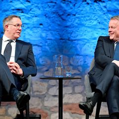 Am Mittwoch wollen Alexander Schweitzer und Gordon Schnieder über das Ergebnis der Sondierungen informieren. (Archivbild) Foto: