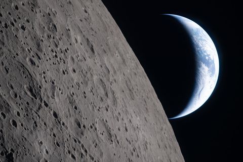 Die "Artemis 2"-Crew hat sich auf den Weg zurück zur Erde gemacht. Foto: Uncredited/NASA/AP/dpa