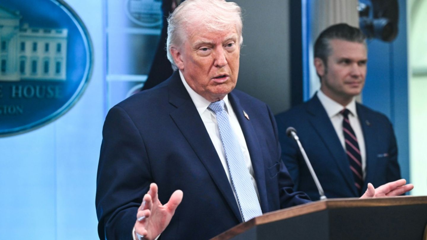 Trump am Montag im Weißen Haus