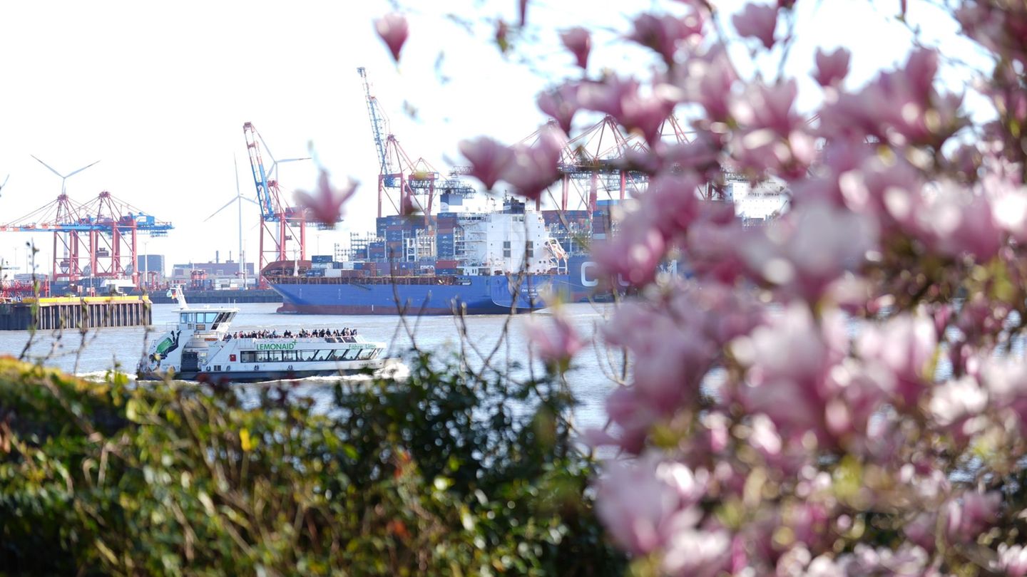 In Hamburg und Schleswig-Holstein können die Menschen weiter das Frühlingswetter genießen. Foto: Marcus Brandt/dpa