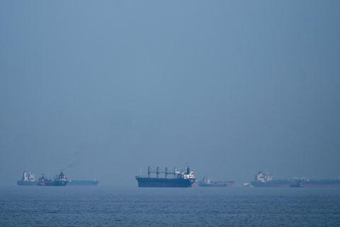 Irankrieg: Öltanker und Frachtschiffe reihen sich in der Straße von Hormus auf (Archivbild)