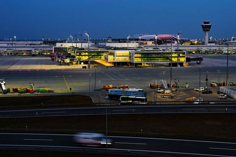 Der Flughafen München bekommt den Nahost-Konflikt zwar zu spüren, kann aber dennoch steigende Passagierzahlen melden. (Archivbil