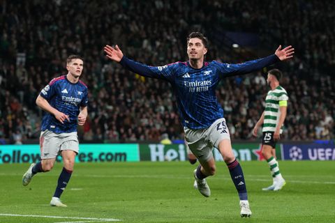 Kai Havertz avancierte in der Nachspielzeit zum Matchwinner. Foto: Armando Franca/AP/dpa