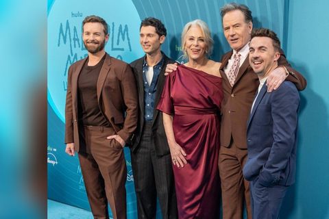 Die Stars aus "Malcolm mittendrin" sind wieder vereint. V.l.: Christopher Kennedy Masterson, Justin Berfield, Jane Kaczmarek,