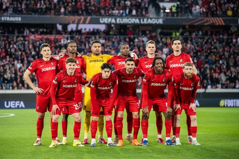 Der SC Freiburg steht erstmals in einem Europapokal-Viertelfinale. (Archivbild) Foto: Silas Stein/dpa