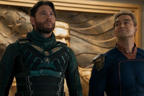 Rückkehrer Jensen Ackles (l.) und Antony Starr in "The Boys".