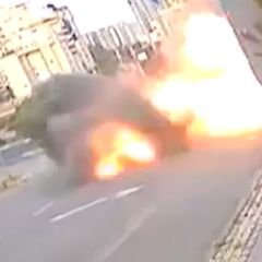 Tel Aviv: Frau entgeht Raketeneinschlag nur knapp